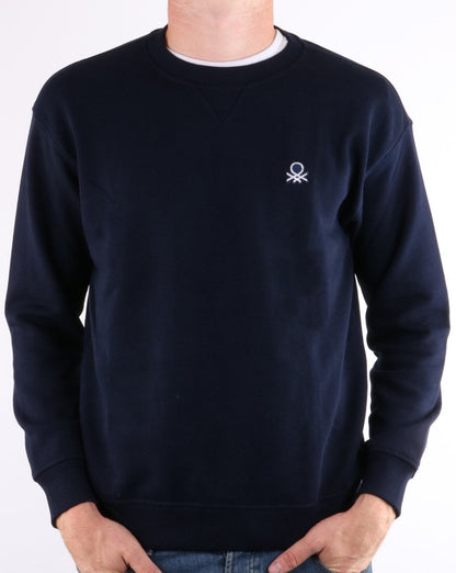 Benetton Sweatshirt Marineblau
