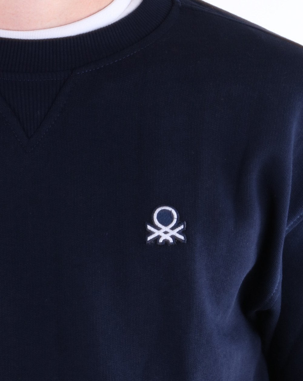 Benetton Sweatshirt Marineblau