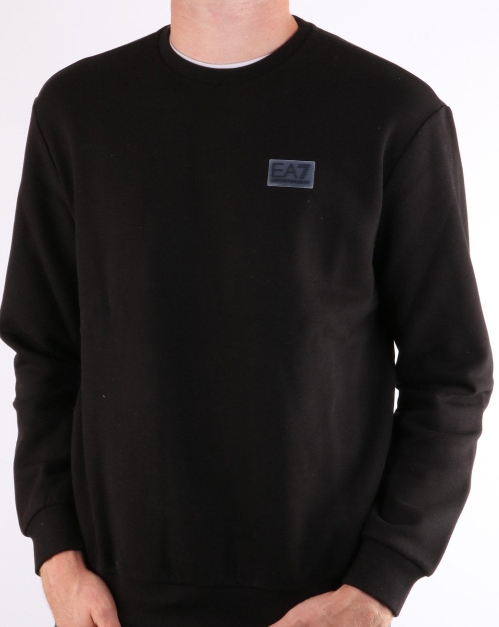 Emporio Armani EA7 Sweatshirt Schwarz