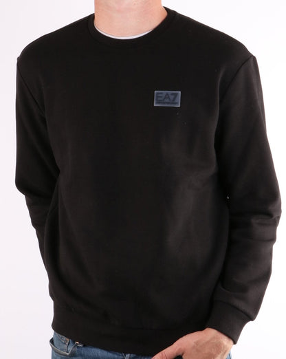 Emporio Armani EA7 Sweatshirt Schwarz