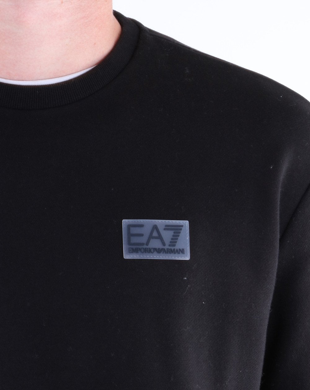 Emporio Armani EA7 Sweatshirt Schwarz
