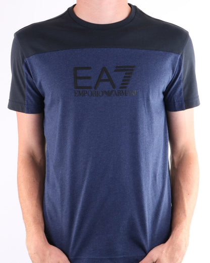 Emporio Armani EA7 T-Shirt Aktivblau