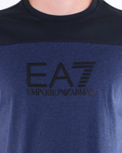 Emporio Armani EA7 T-Shirt Aktivblau