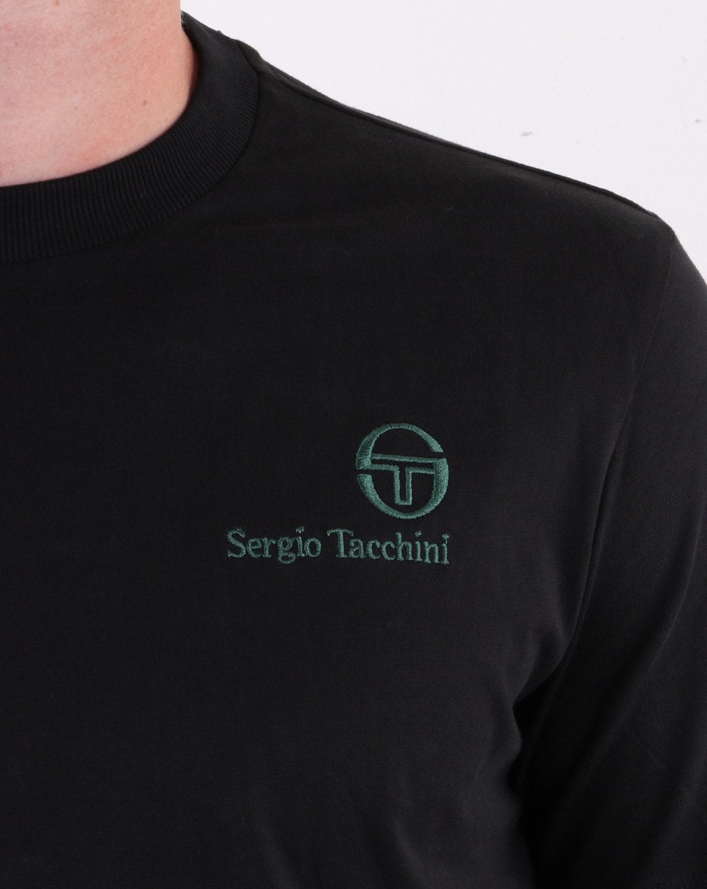 Sergio Tacchini Felton T-Shirt Schwarz/Grün