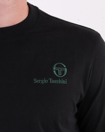 Sergio Tacchini Felton T-Shirt Schwarz/Grün