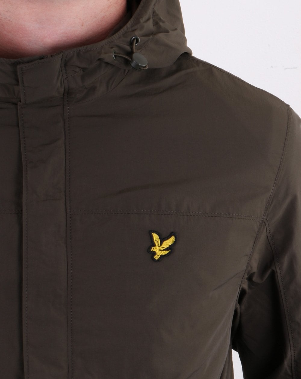 Lyle And Scott – Kapuzenjacke mit Tasche, Trek Green
