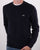 Lacoste Crew Neck Cotton Pique Jumper Navy