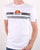 Ellesse Glisenta T Shirt White/Black/Grey