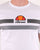Ellesse Glisenta T Shirt White/Black/Grey