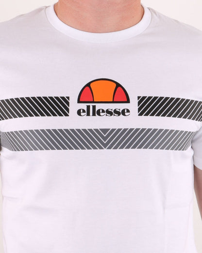 Ellesse Glisenta T-Shirt Weiß/Schwarz/Grau