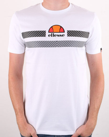Ellesse Glisenta T-Shirt Weiß/Schwarz/Grau
