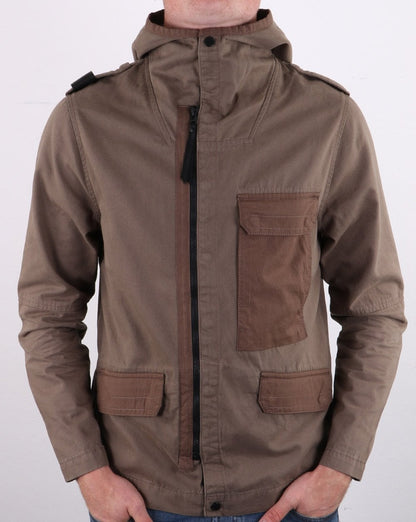 MA.Strum Kapuzenjacke Timber Wolf