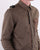 MA.Strum Zip Front Overshirt Timber Wolf