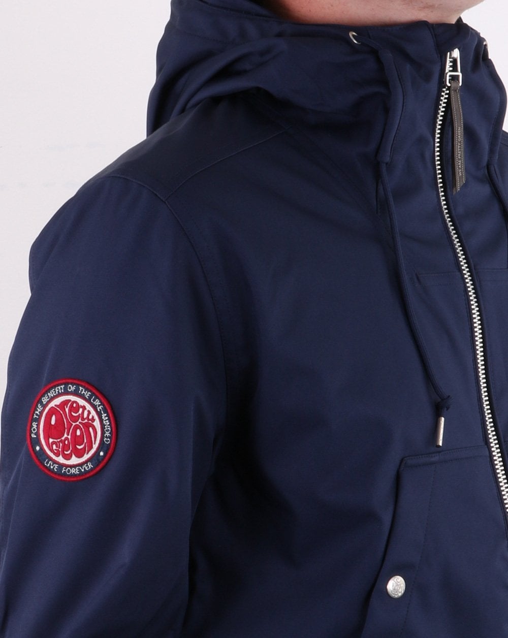 Pretty Green Likeminded Softshelljacke Marineblau