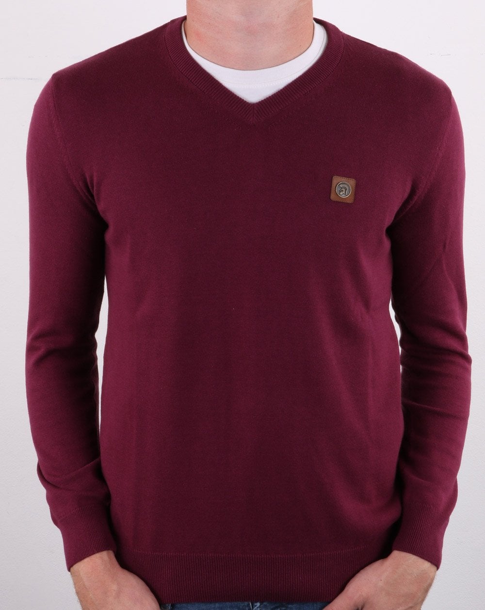 Trojan V-Ausschnitt Pullover Port