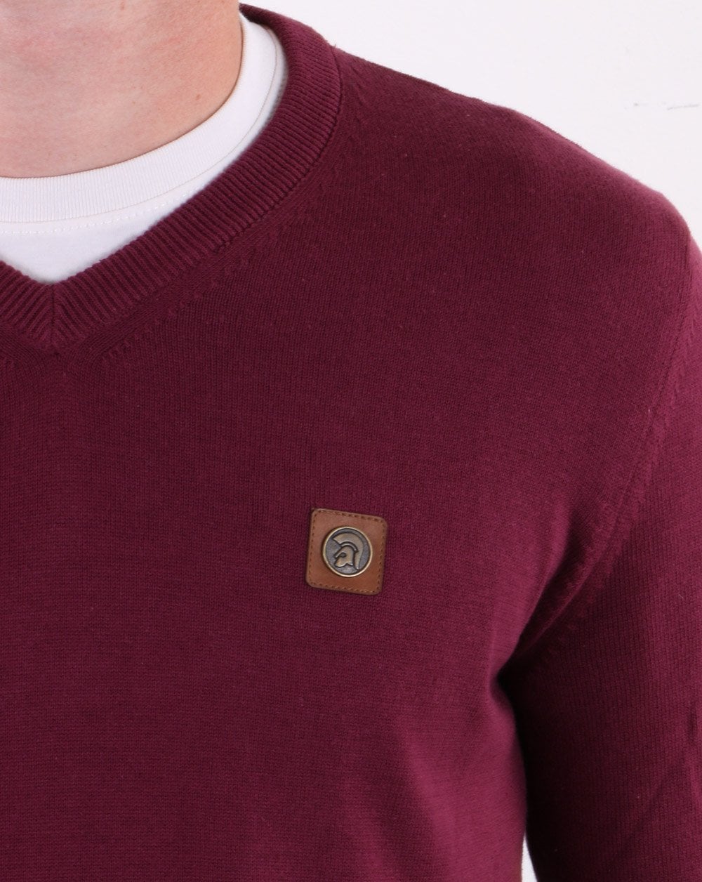 Trojan V-Ausschnitt Pullover Port