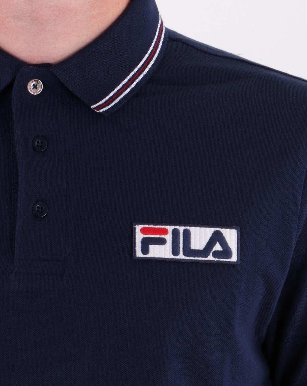 Fila Vintage Connell Poloshirt, Marineblau