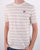 Fila Vintage Leon Striped T Shirt Turtle Dove