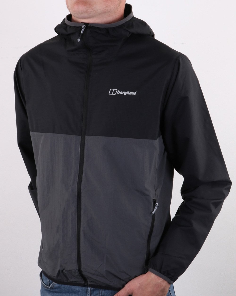 Berghaus Corbeck Jacke Tiefschwarz/Grau