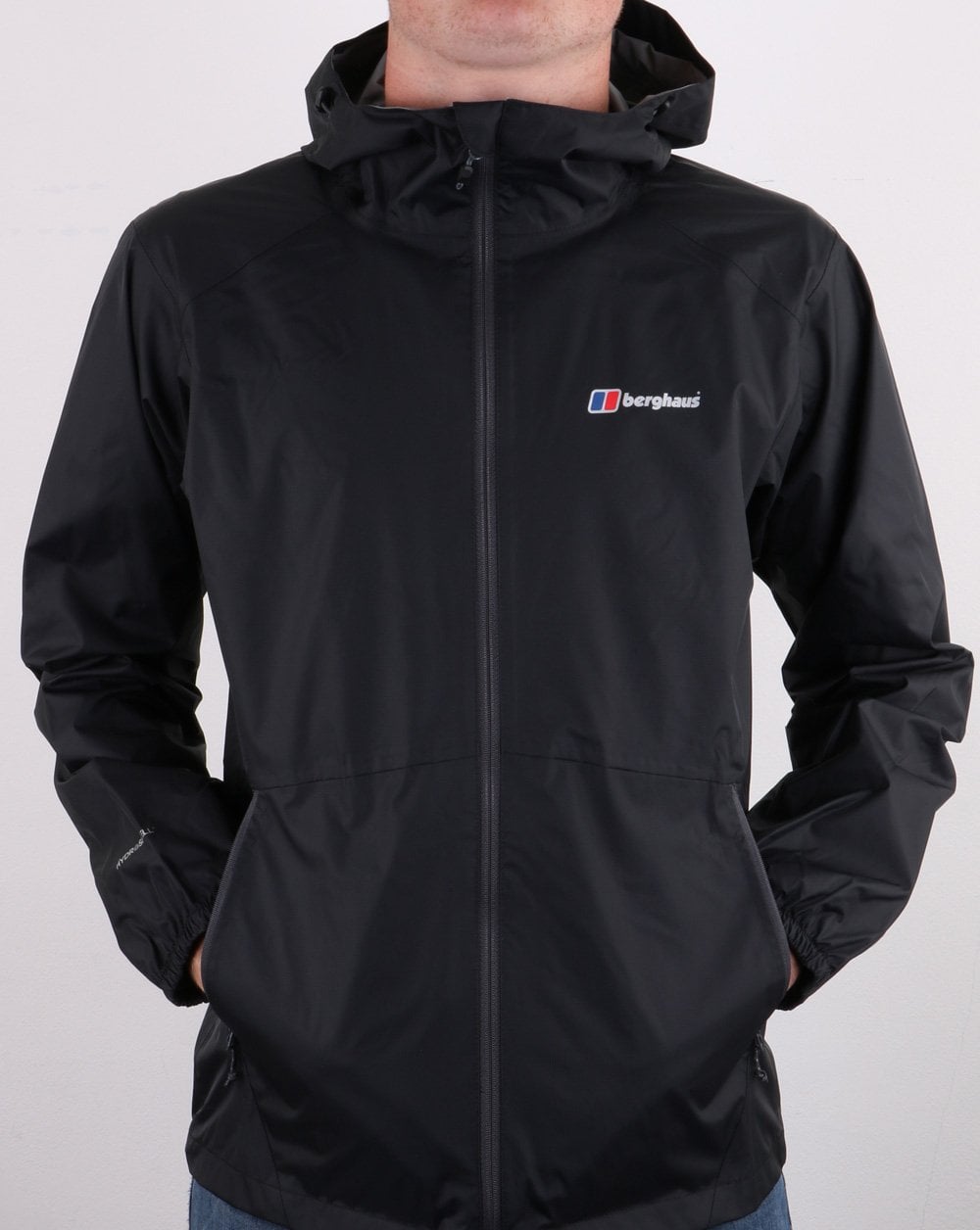 Berghaus Deluge Light Shell Jacke Schwarz