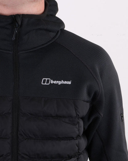 Berghaus Pravitale Hybridjacke Jet Black/Carbon
