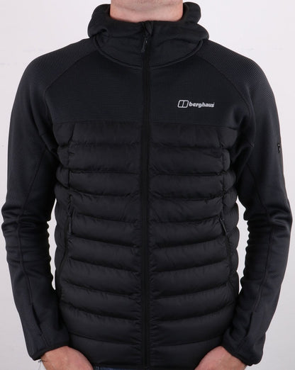 Berghaus Pravitale Hybridjacke Jet Black/Carbon