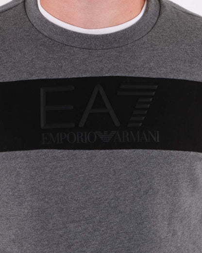 Emporio Armani EA7 Sweatshirt Dunkelgrau