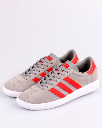 Adidas Jogger Sneakers Grau/Rot