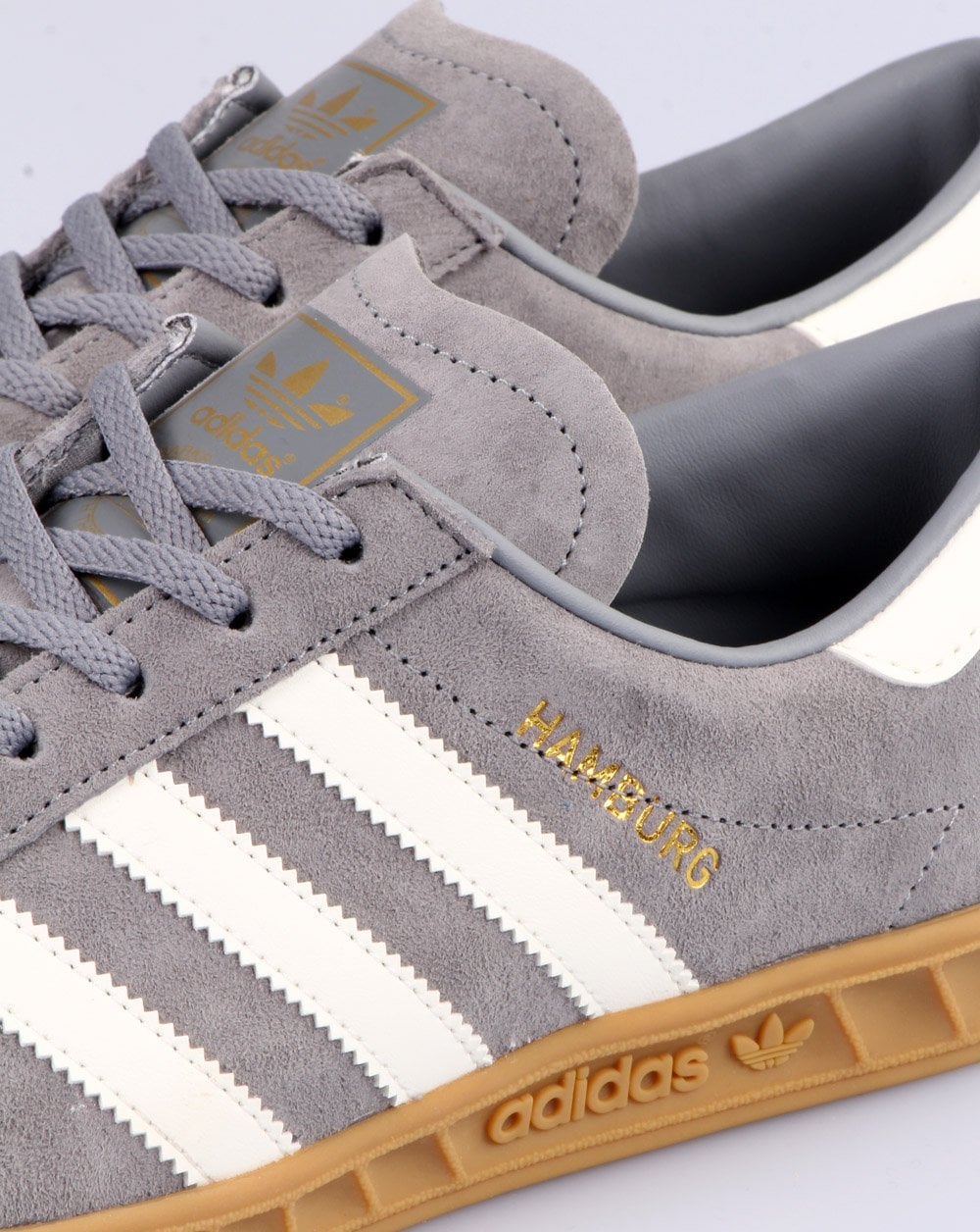 Adidas Hamburg Trainers Grey/Off White