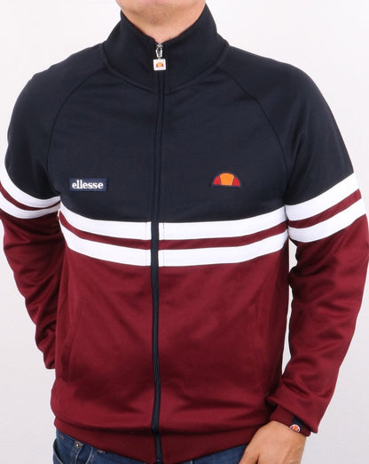 Ellesse Rimini Trainingsjacke Marineblau/Burgund
