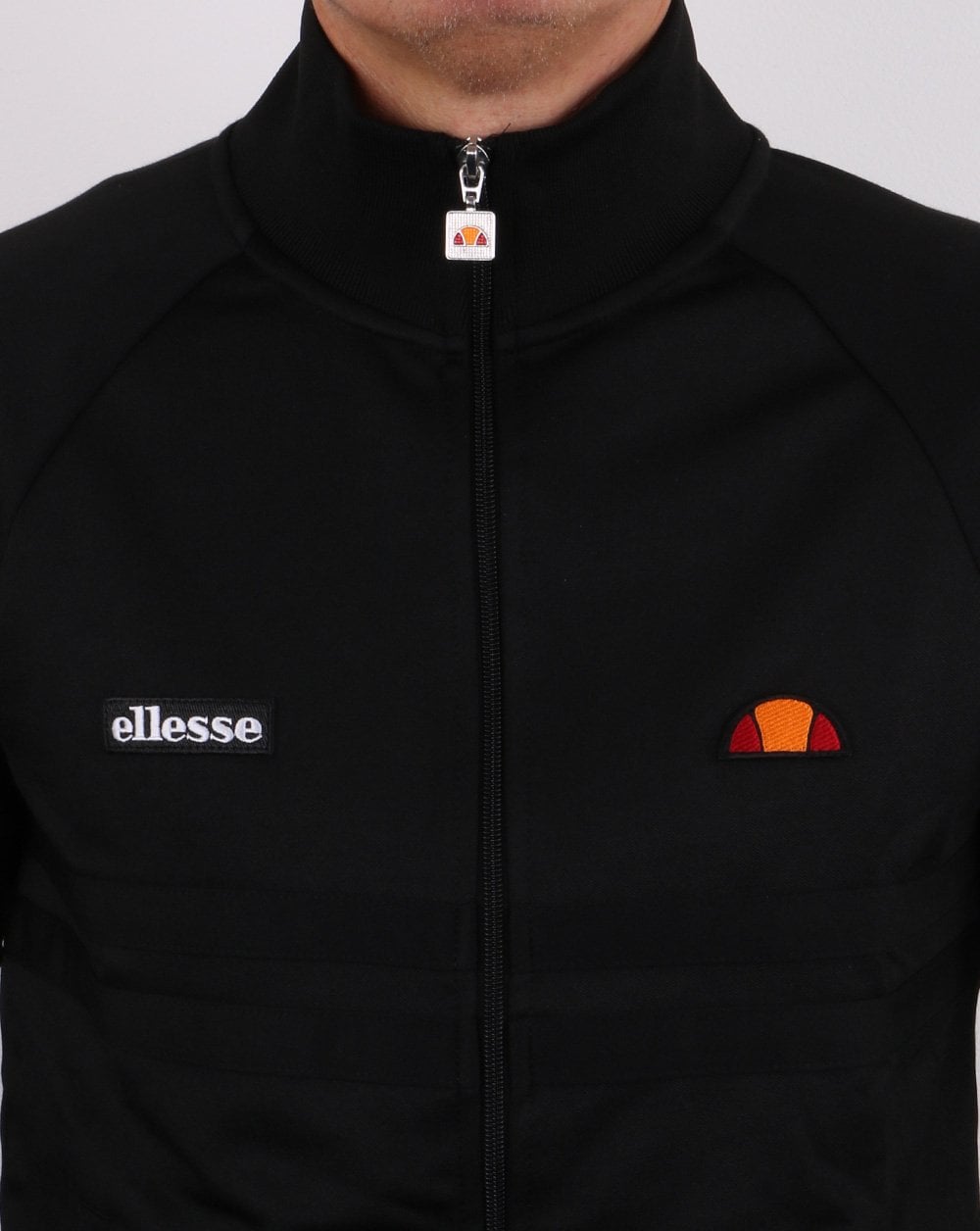 Ellesse – Rimini – Trainingsjacke in Schwarz