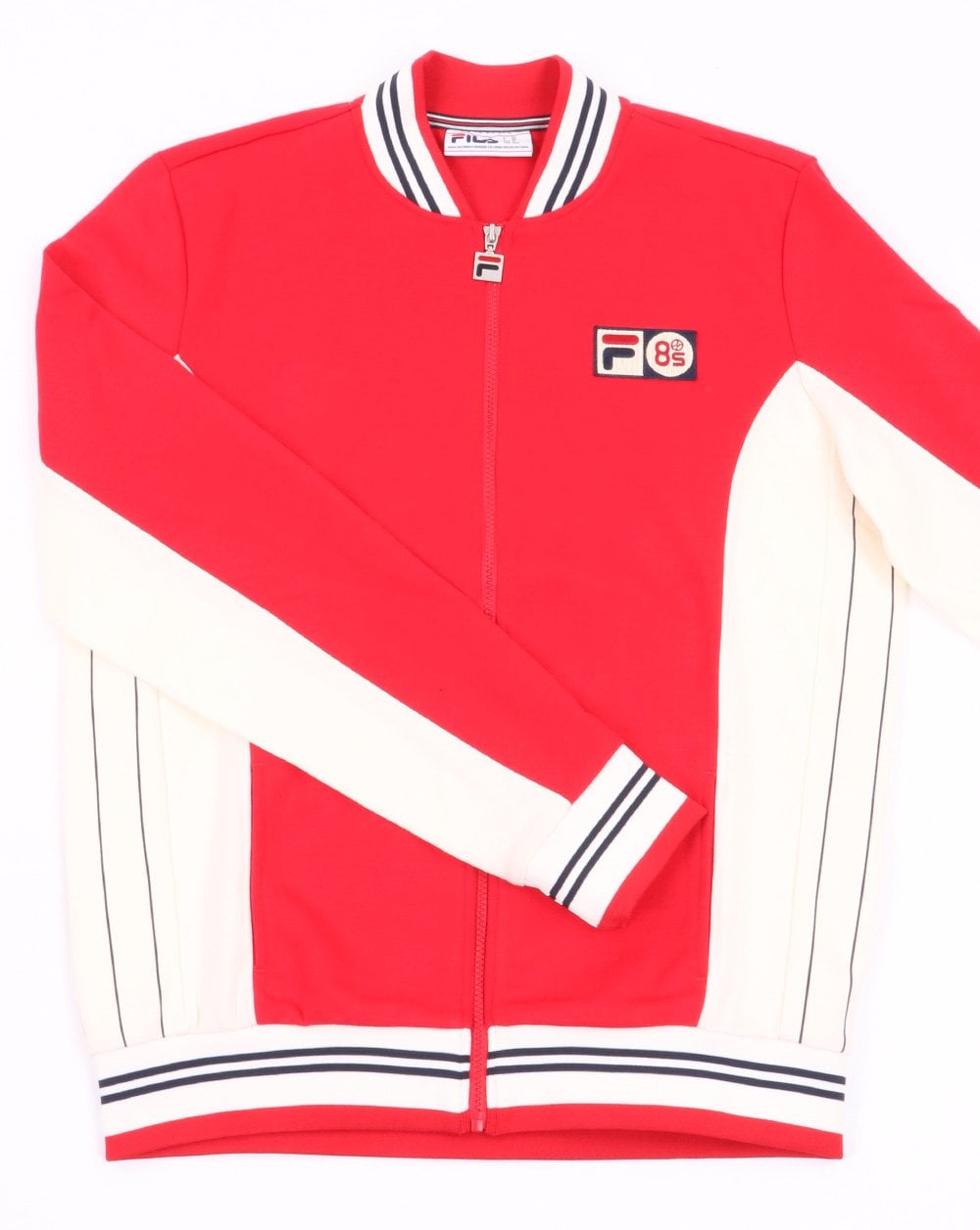 Fila Vintage Mk1 Settanta Twin Badge Track Top Red