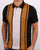 Gabicci Vintage Shatter Polo Shirt Black