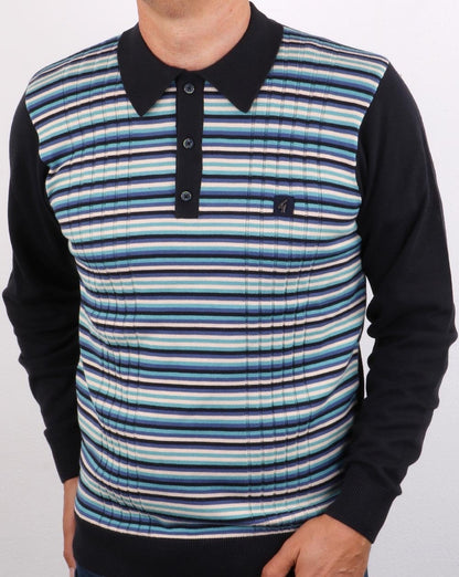 Gabicci Vintage Status Poloshirt Marineblau