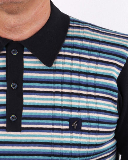 Gabicci Vintage Status Poloshirt Marineblau