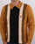 Gabicci Vintage Searle Long Sleeve Polo Harvest