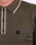 Gabicci Vintage Linekar Long Sleeve Polo Olive
