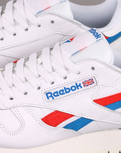 Reebok Classic Leather Sneakers Weiß/Rot/Blau