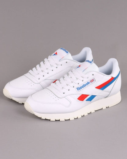 Reebok Classic Leather Sneakers Weiß/Rot/Blau