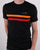 Ellesse Aprisio T Shirt Black/Orange/Red