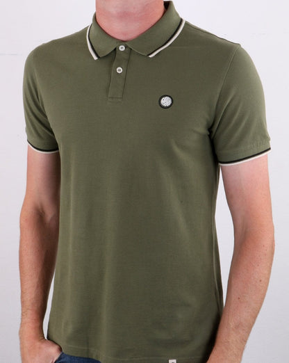 Pretty Green Barton Poloshirt Khaki