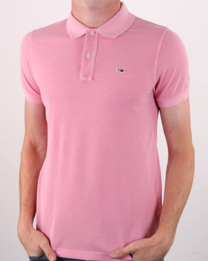Tommy Hilfiger Leichtes Poloshirt Rosépink