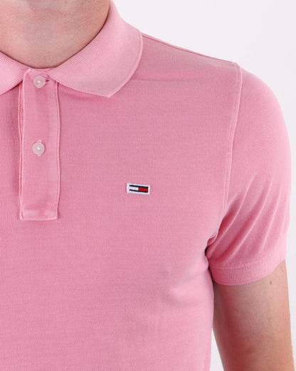 Tommy Hilfiger Leichtes Poloshirt Rosépink