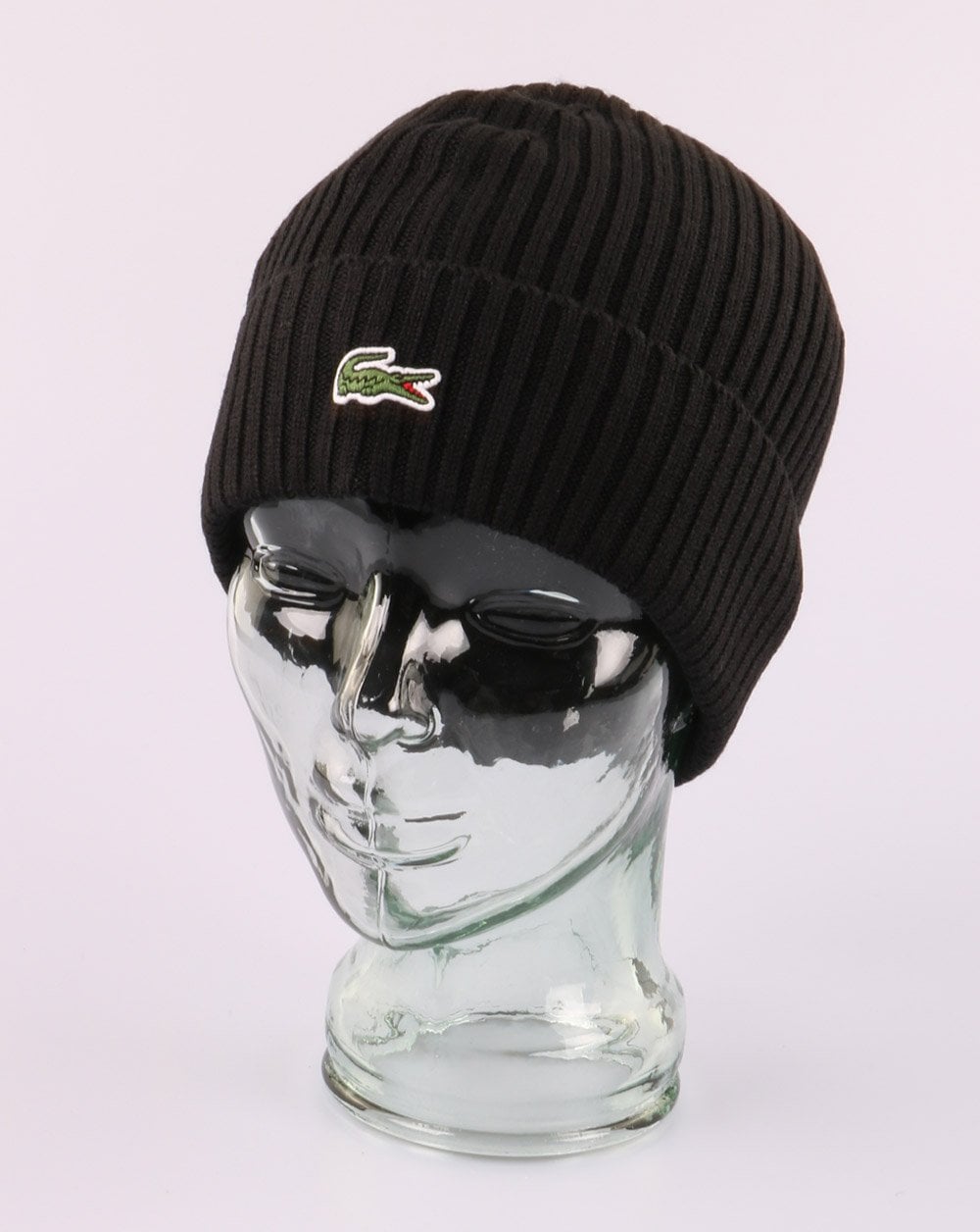 Lacoste Strickmütze Schwarz