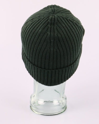 Lacoste Strickmütze Dunkelgrün