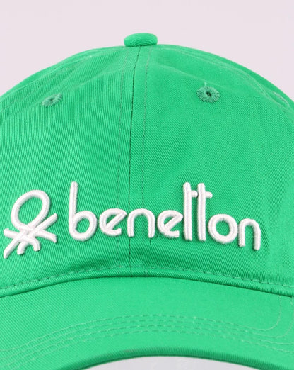 Benetton Logo Cap Grün