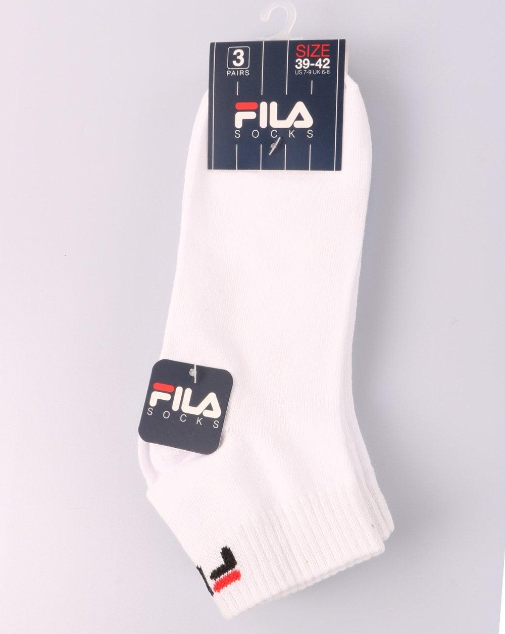 Fila Vintage 3er-Pack Socken Weiß