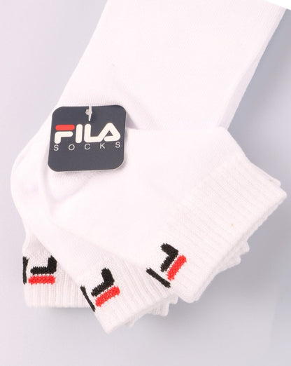 Fila Vintage 3er-Pack Socken Weiß