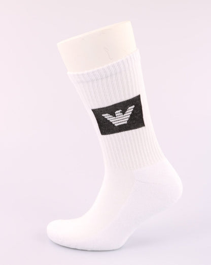 Emporio Armani 2er-Pack Socken Weiß/Schwarz