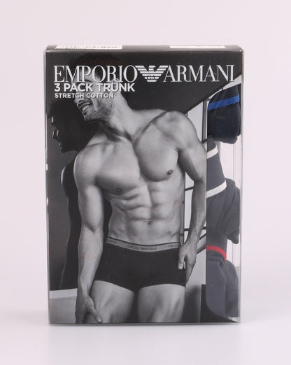 Emporio Armani EA7 – 3er-Pack Boxershorts in Marine
